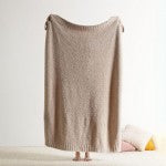 Super Soft Solid Colored Brushed Poly Microfiber Throw Blanket