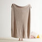 Super Soft Solid Colored Brushed Poly Microfiber Throw Blanket