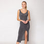 Do Everything In Love Solid Knit Dress With Tinsel Detail