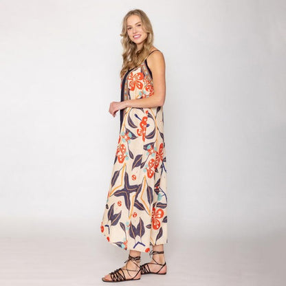 Do Everything In Love Floral Print Spaghetti Strap Dress