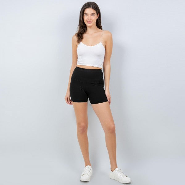 High Waist Biker Shorts