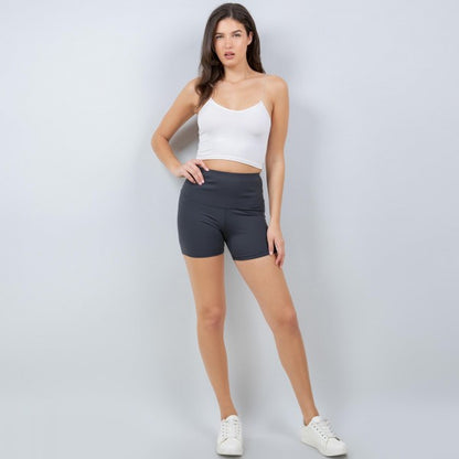 High Waist Biker Shorts