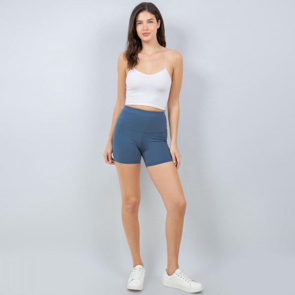 High Waist Biker Shorts