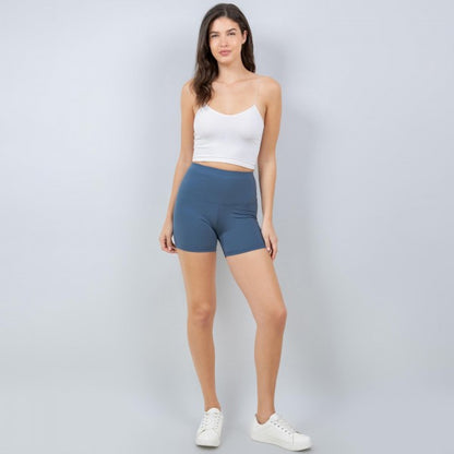 High Waist Biker Shorts