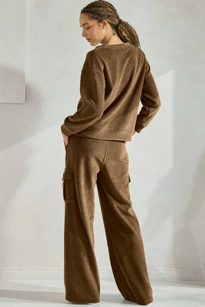 Women's Corduroy Cargo Pant