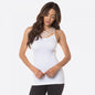 Women's Solid Color Seamless Triple Criss Cross Camisole