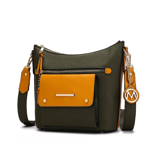 Candace Crossbody Handbag Vegan Leather Women By Mia K.