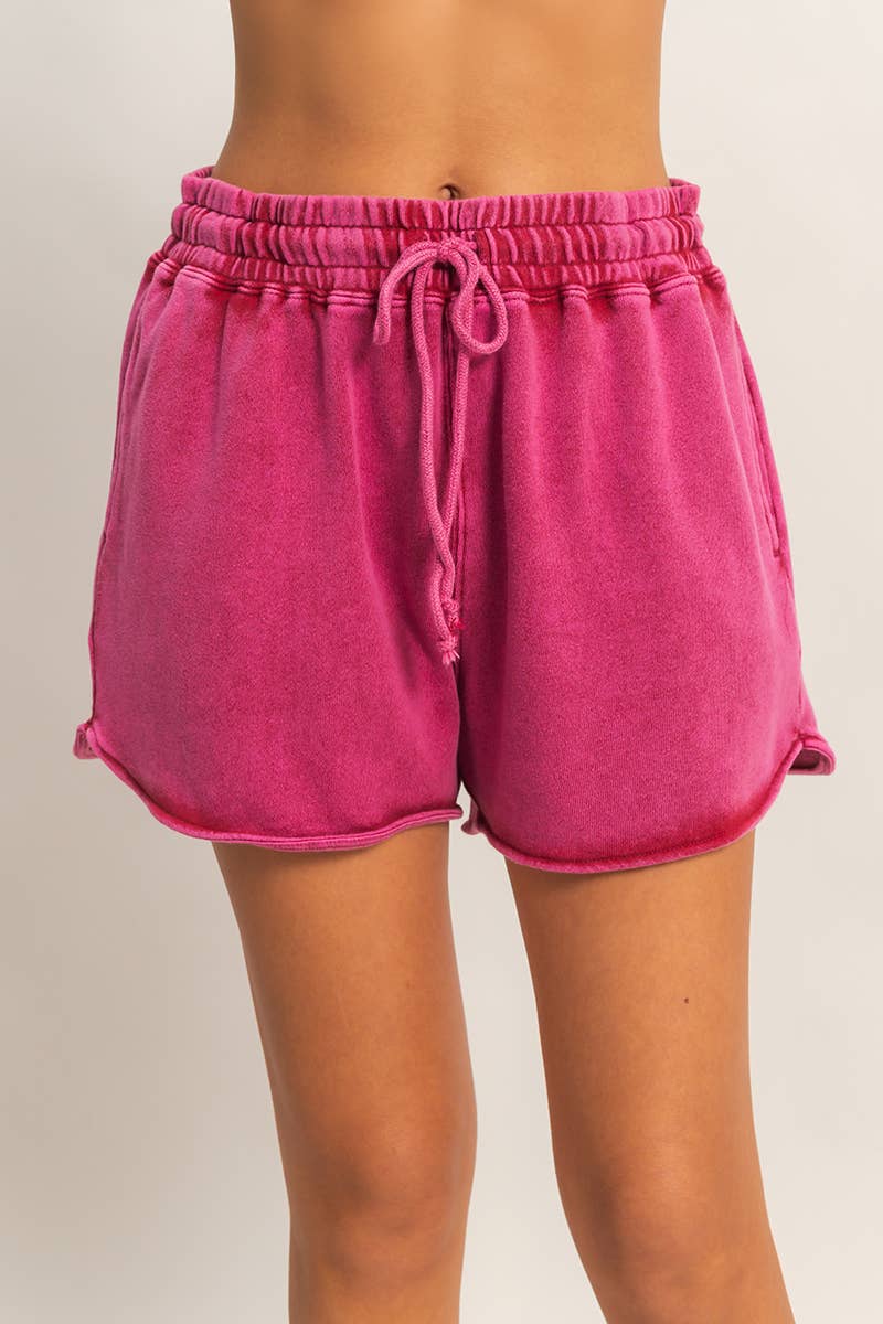 Hyfve DZ26A266 Relaxed Drawstring Shorts