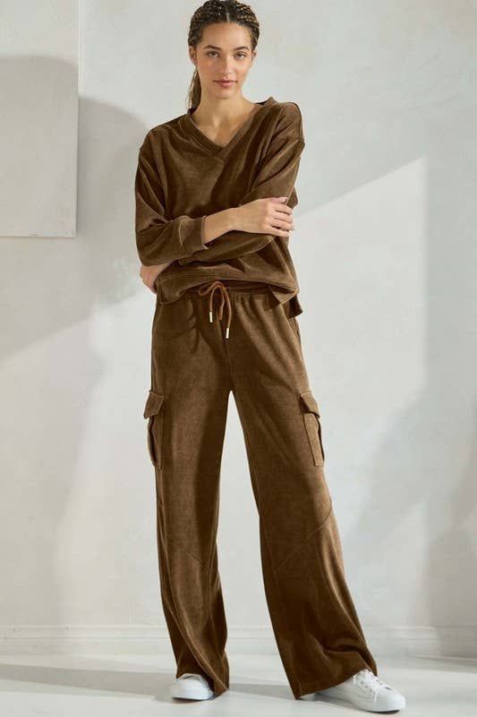 Women's Corduroy Cargo Pant
