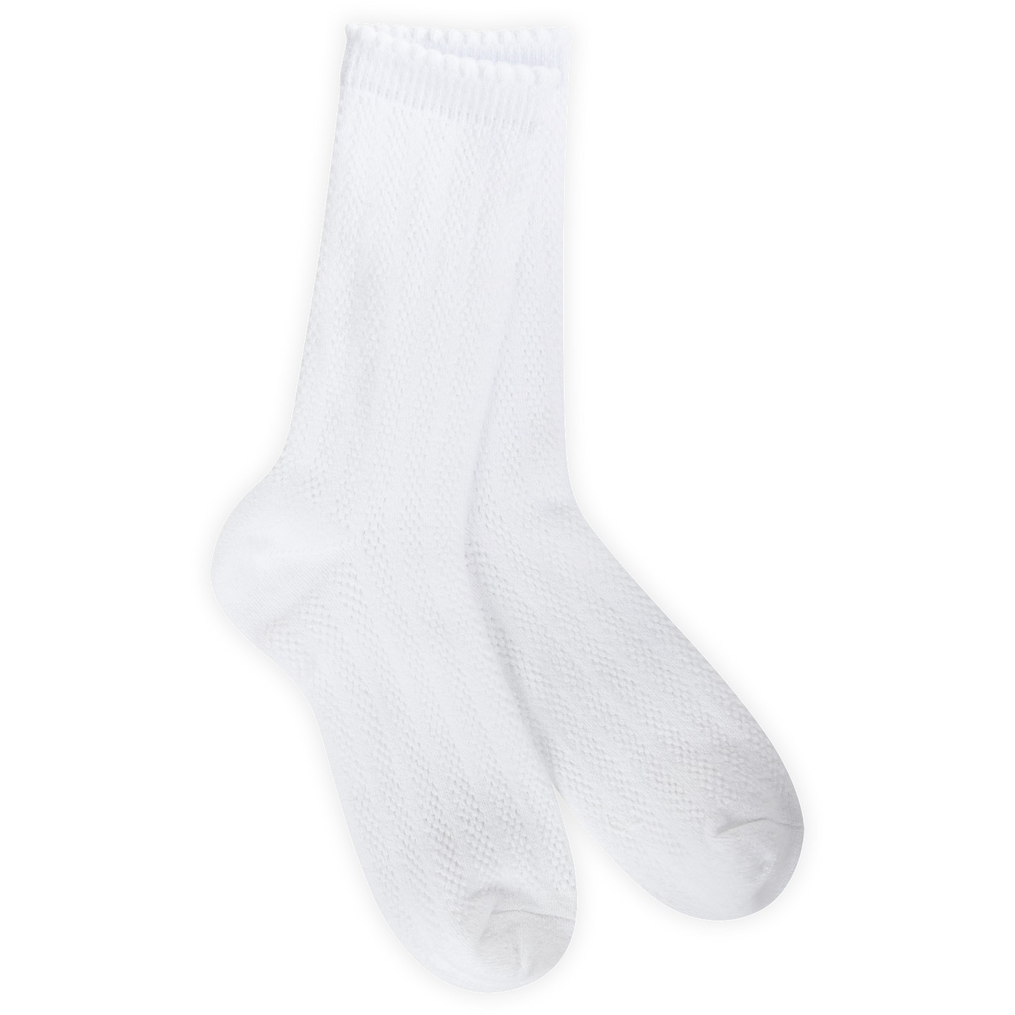 Weekend Pointelle Crew Socks