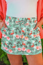 Palm Beach Flamingo Skort