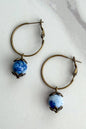 Yvonne Earrings-Blue