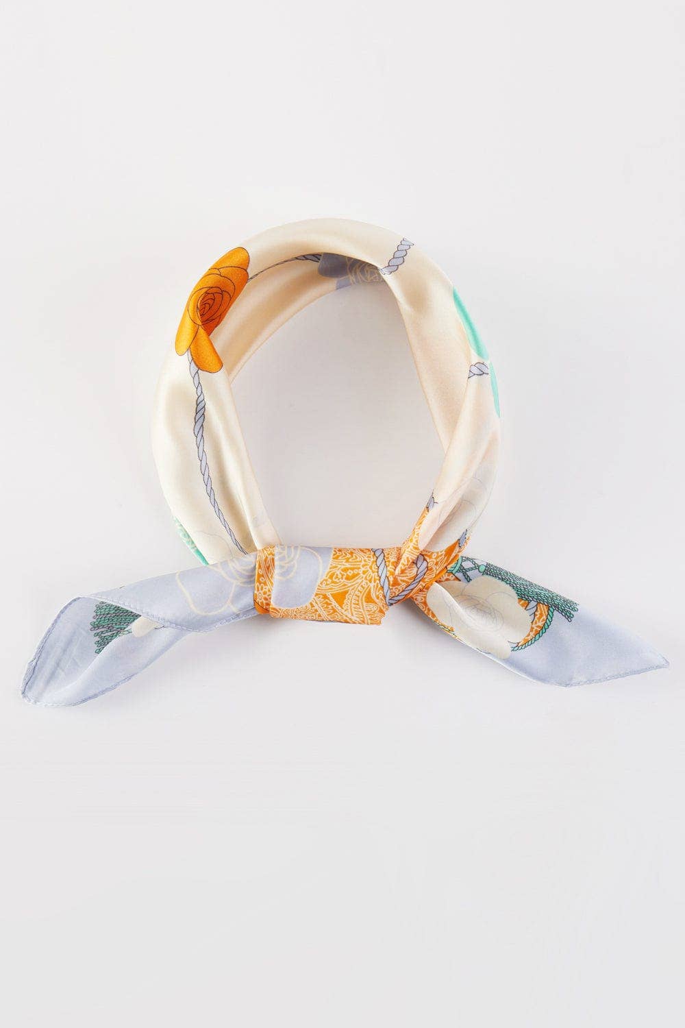 BS0084 Flower and Rope Pattern Bandana