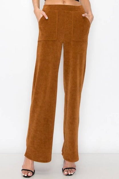 Yelete Relaxed Fit Corduroy Lounge Pants 827CD001