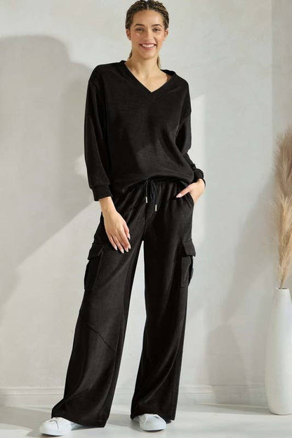 Women's Corduroy Cargo Pant