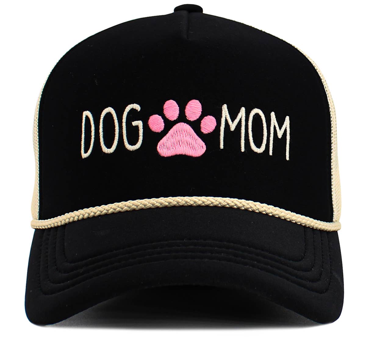 Dog Mom Foam Trucker Mesh Cap