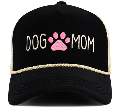 Dog Mom Foam Trucker Mesh Cap