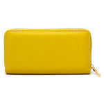 Faux Leather Long Wallet