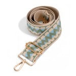 Zig-Zag Aztec Stripe Adjustable Accent Bag Strap