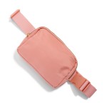 Rose Cross Body Nylon Belt Bag