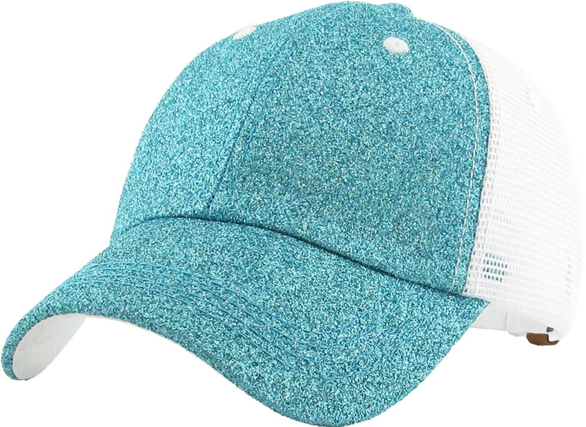 Glitter Meshback Baseball Cap