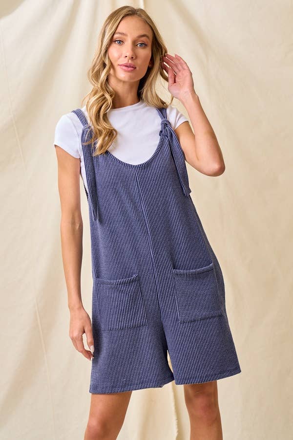 LMR5563-Time to Rock that ribbed romper