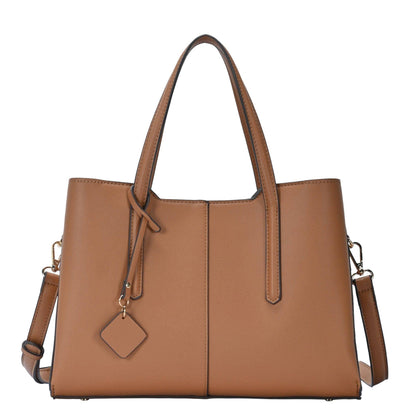 BGO6472 Lindsey Satchel Bag: Bone