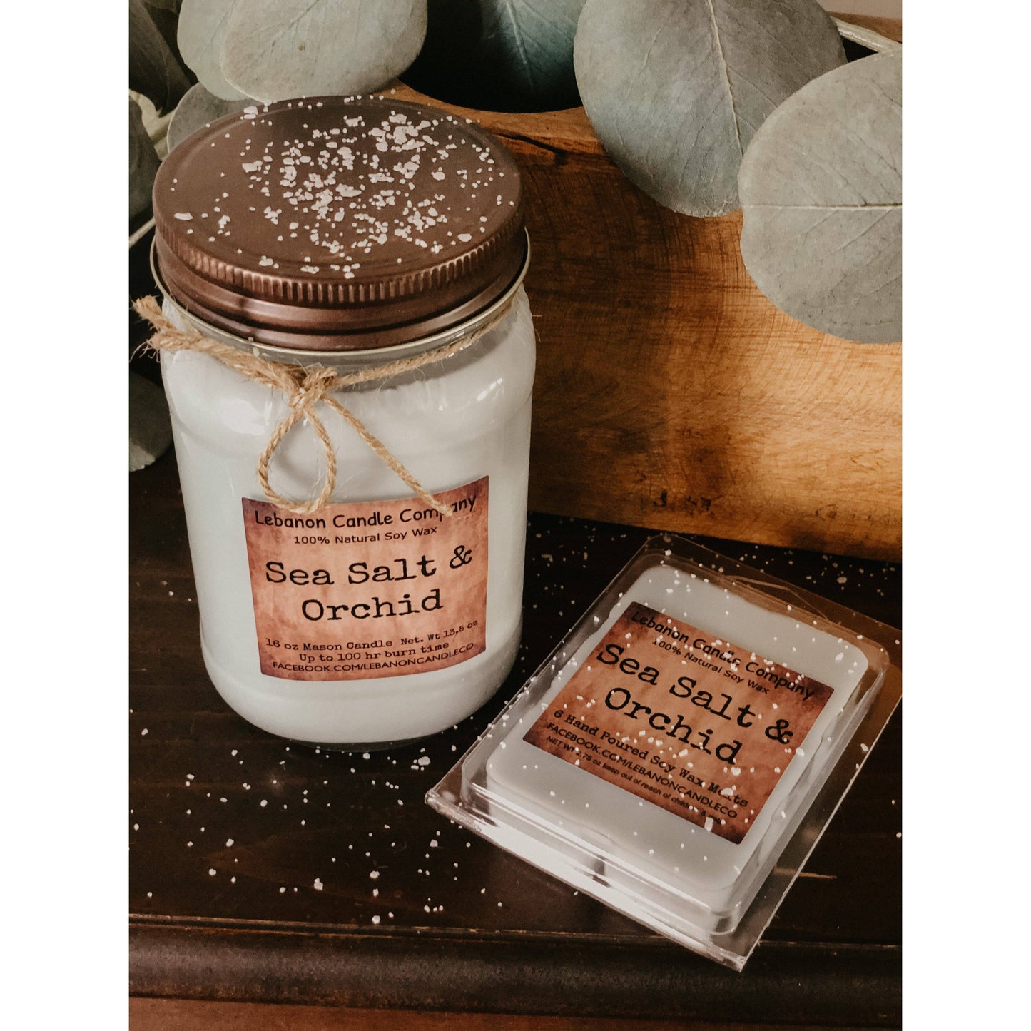 Sea Salt & Orchid Candle