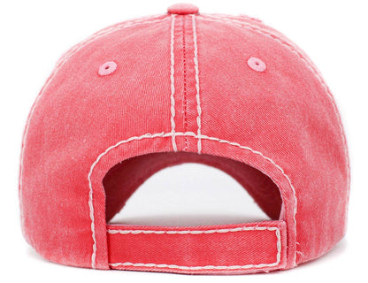Peace Love Dogs Vintage Ballcap