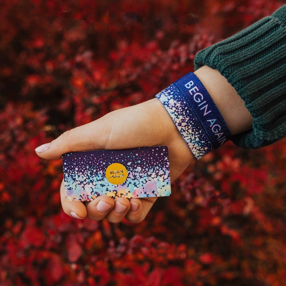 Begin Again Interactive Affirmation Bracelet