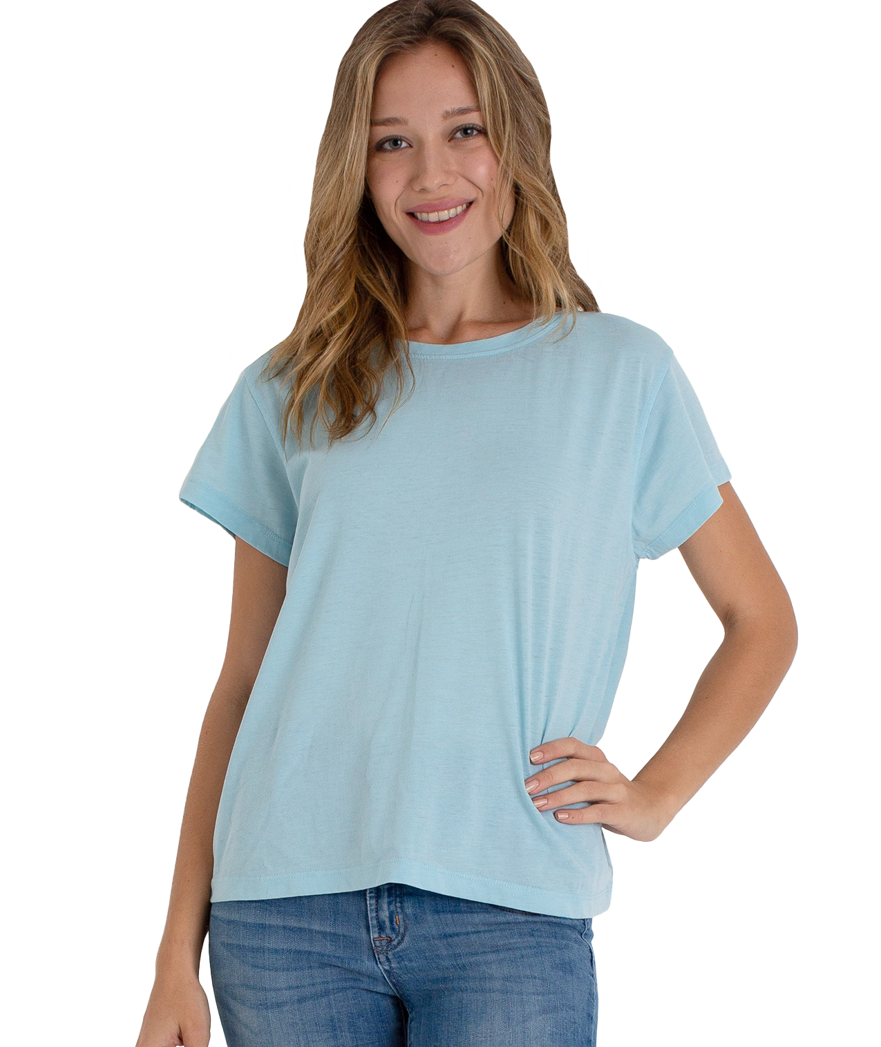 Ladies Boxy Loose Fit Tee