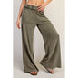 Rae Mode Mineral Washed Wide Leg Pants (Style P6467)