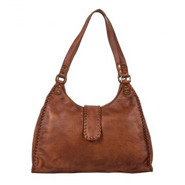 Lobeth Accent Hairon & Leather Bag Myra