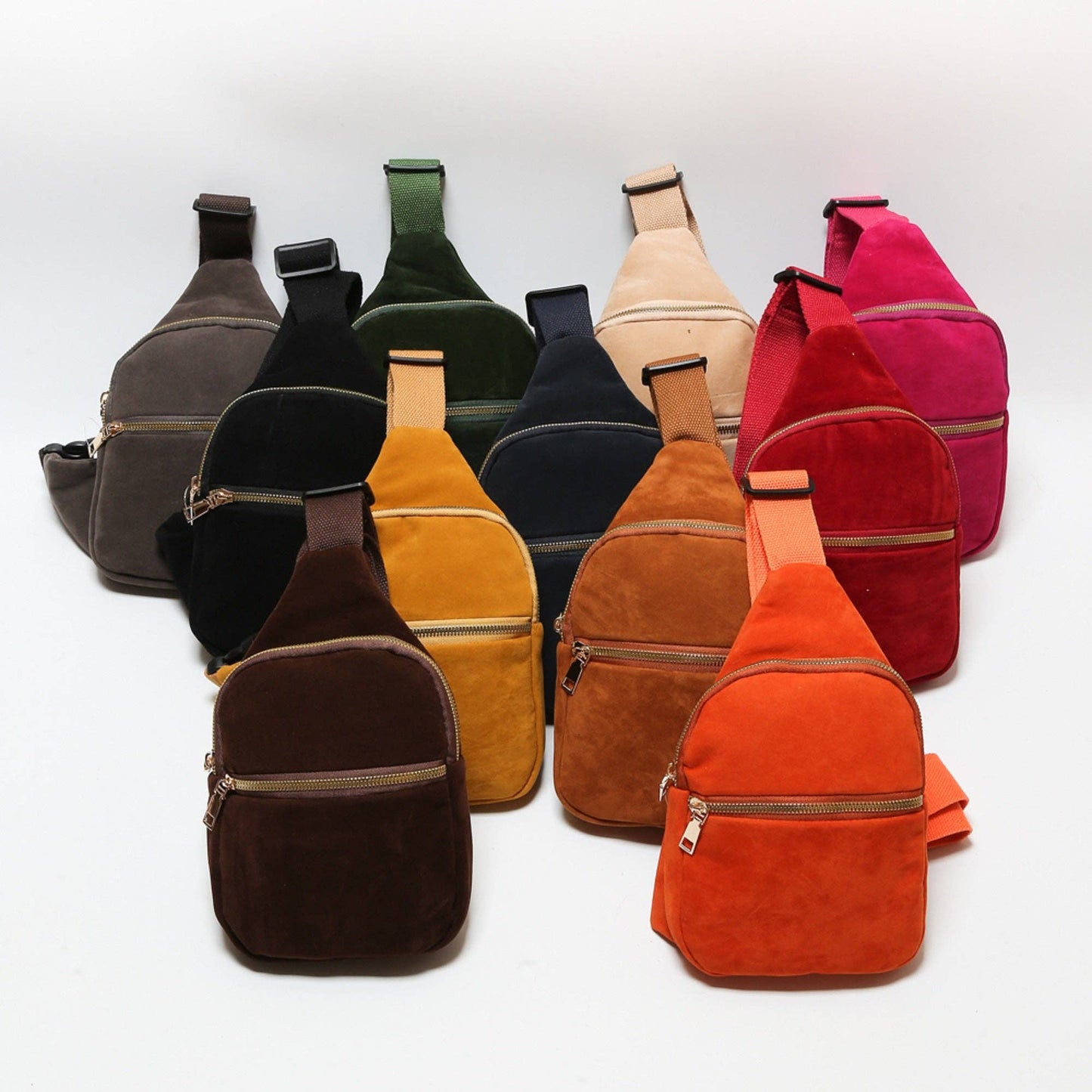TG10518 Vanessa Vegan Suede Sling Bag