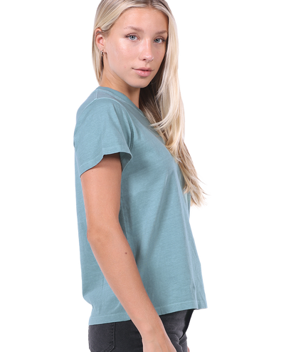 Ladies Jersey Crew Neck Cu-Tee