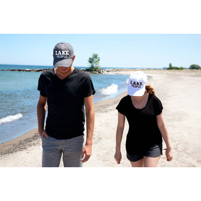 Lake People - White Adjustable Hat