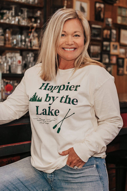 Ringspun Happier by the Lake Long Sleeve Shirt