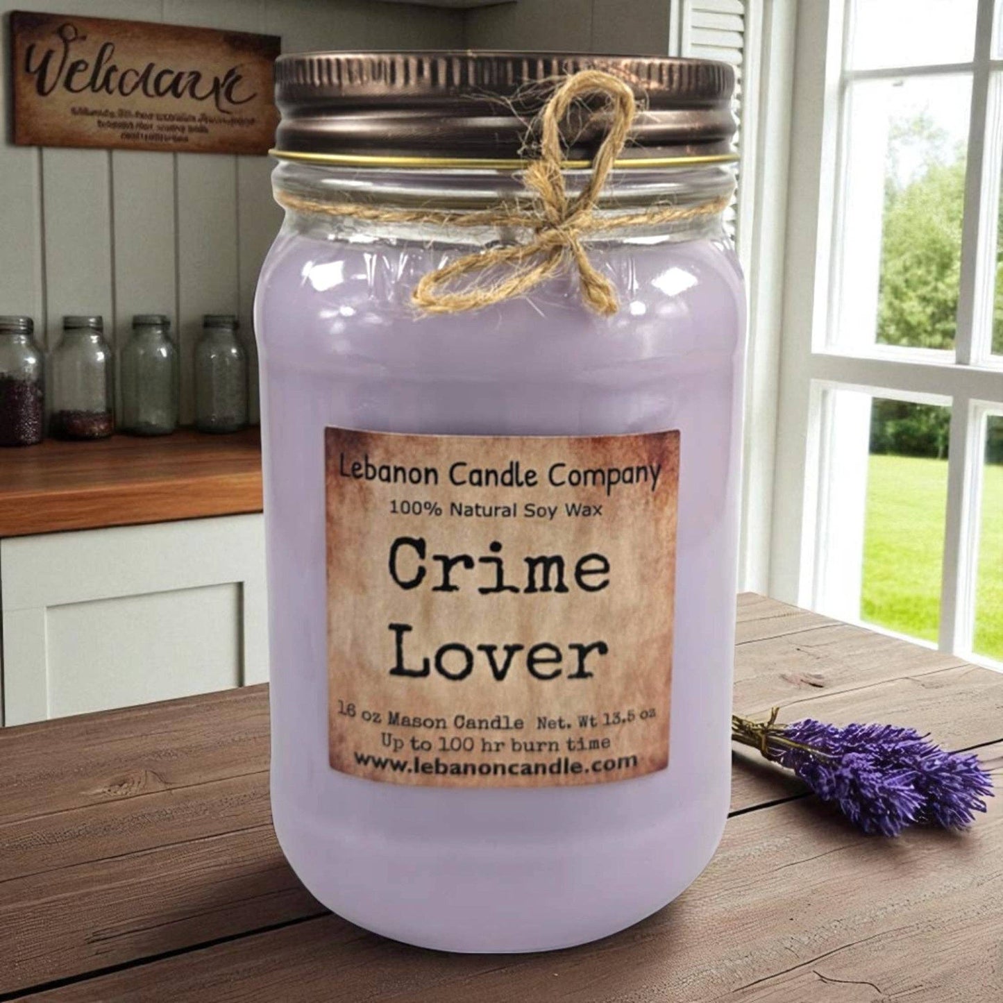 Crime Lover Candle
