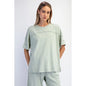 Rae Mode Mineral Washed Oversized Tee T Shirt