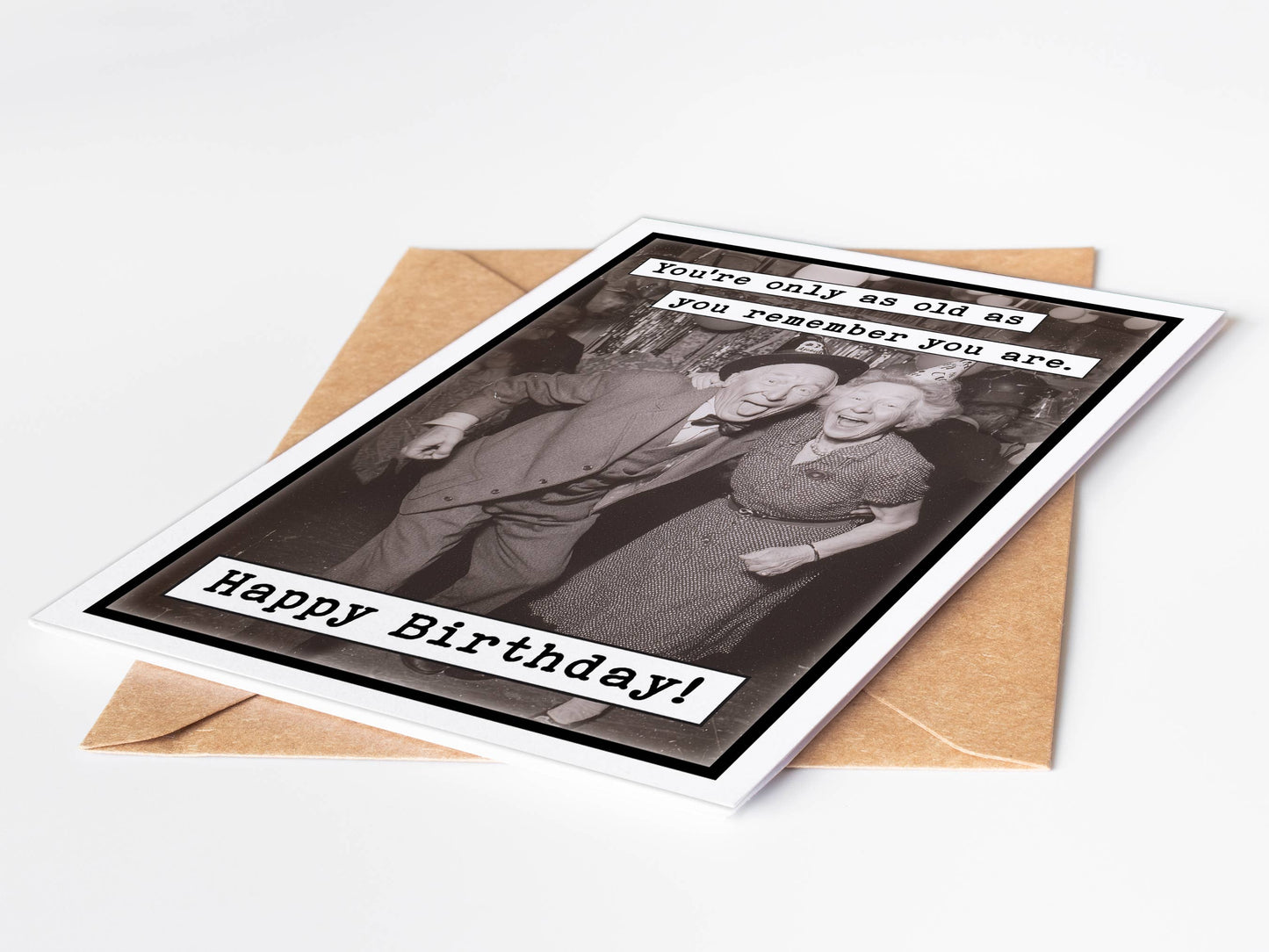 Funny Birthday Cards for Men - Greeting Cards with Display