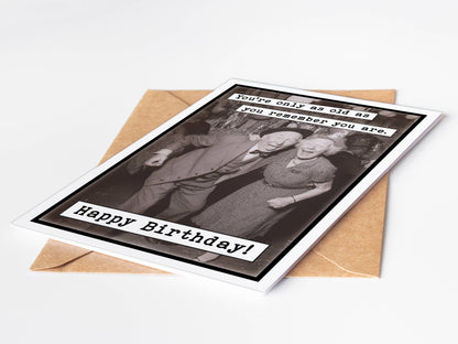 Funny Birthday Cards for Men - Greeting Cards with Display