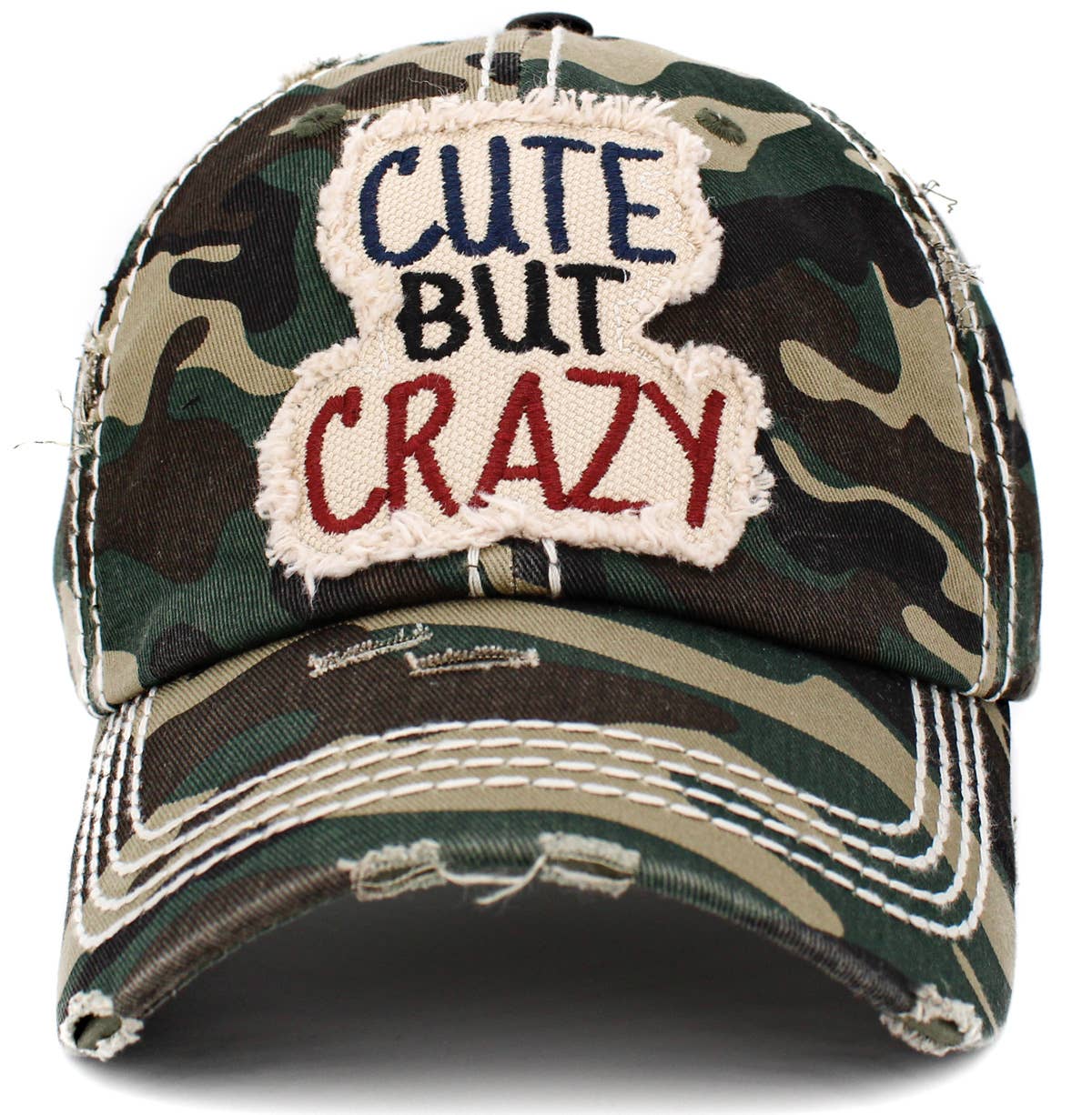 Cute But Crazy Vintage Ballcap