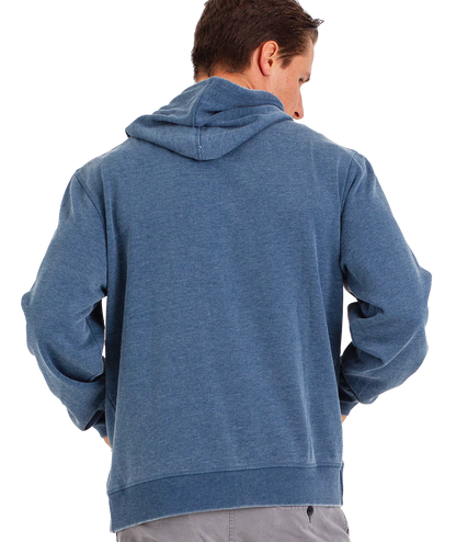 Unisex Fit Burnout Fleece Pullover Hoodie