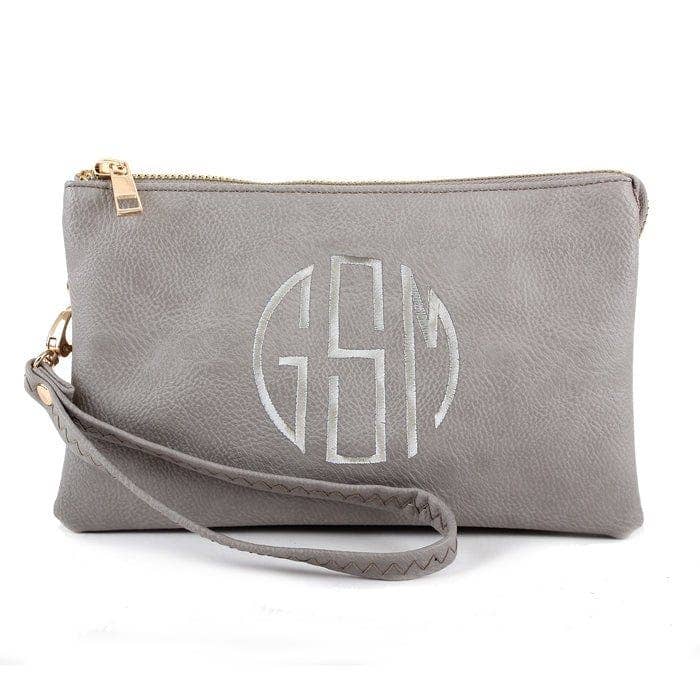 7013 Monogrammable Three Compartments Crossbody Bag