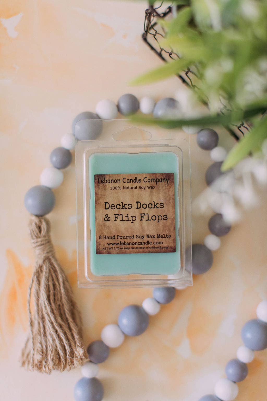 Decks Docks & Flip Flops Wax Melt