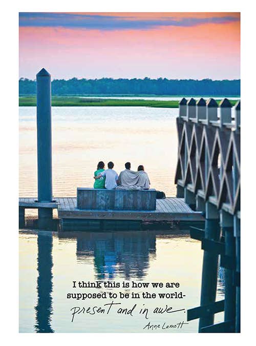 587b: I Think This Is How We Are Supposed to Be in the World - Present and in Awe.  -Anne Lamott