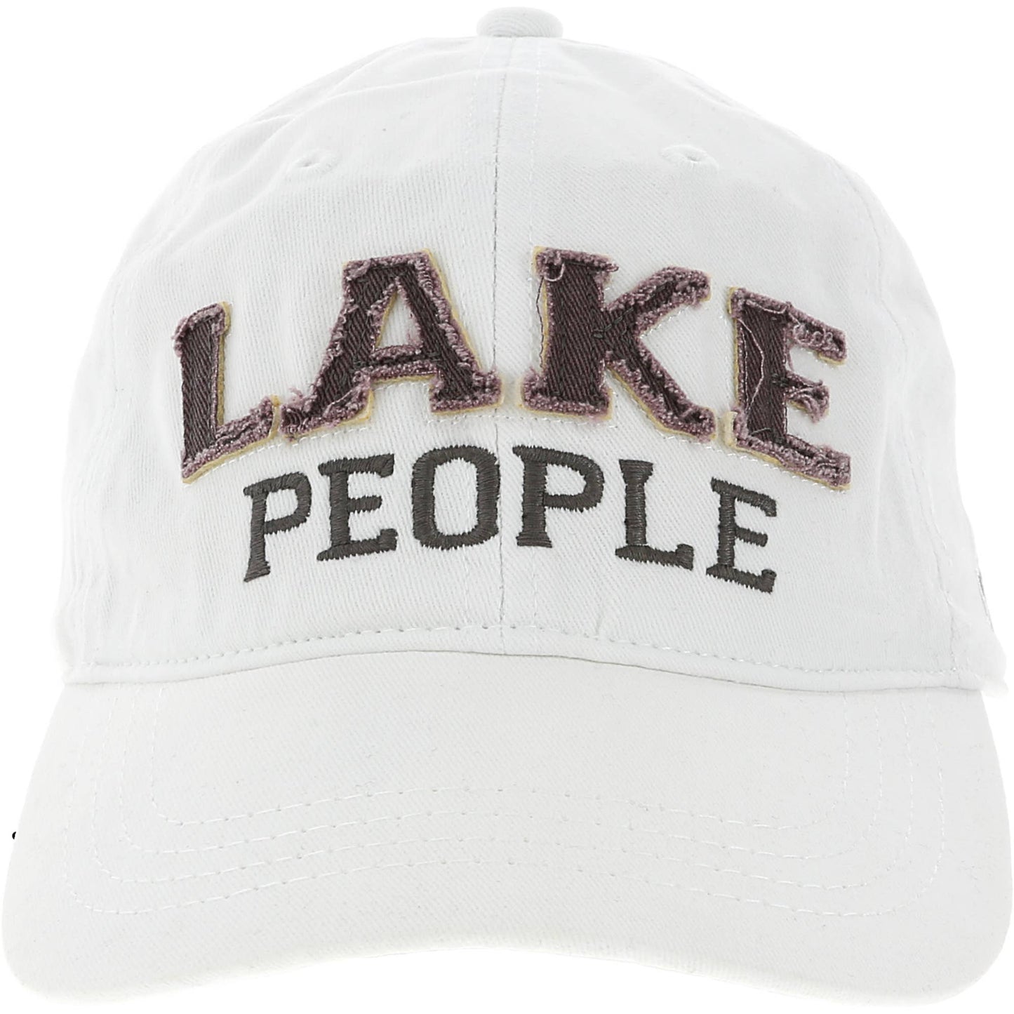 Lake People - White Adjustable Hat