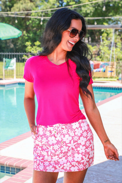 Gingham Garden Party Skort