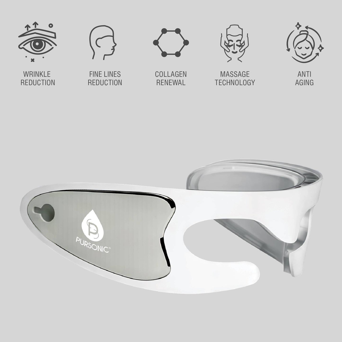 Pursonic LED Light Therapy Advanced Restoration Eye Mask
