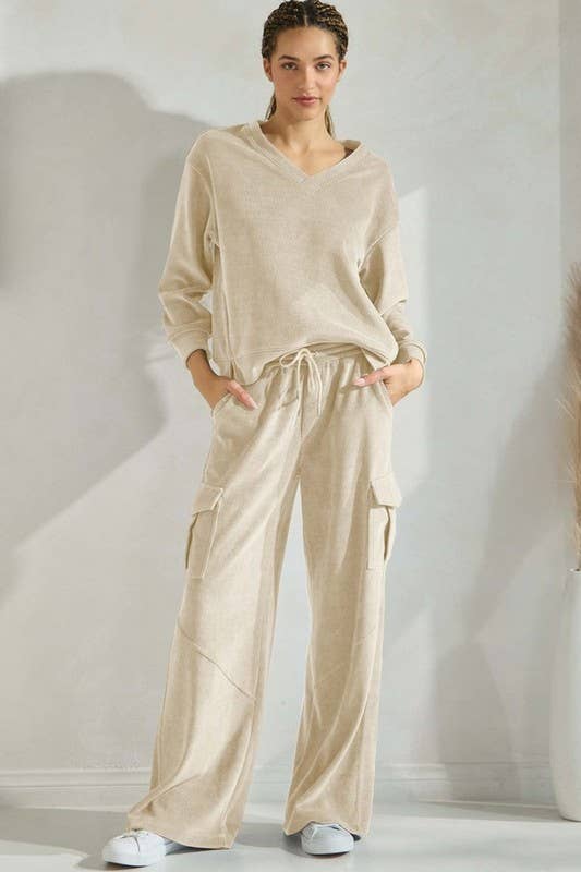 Women's Corduroy Cargo Pant